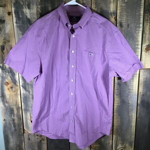 Vineyard Vines Classic Fit Tucker short sleeve button down shirt men’s size L